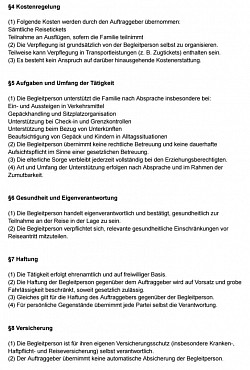 Vertrag Seite 2 - Muster -