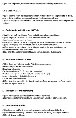 Vertrag Seite 3 - Muster -
